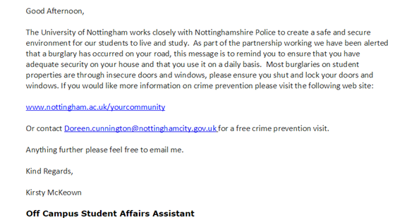 crime prevention
