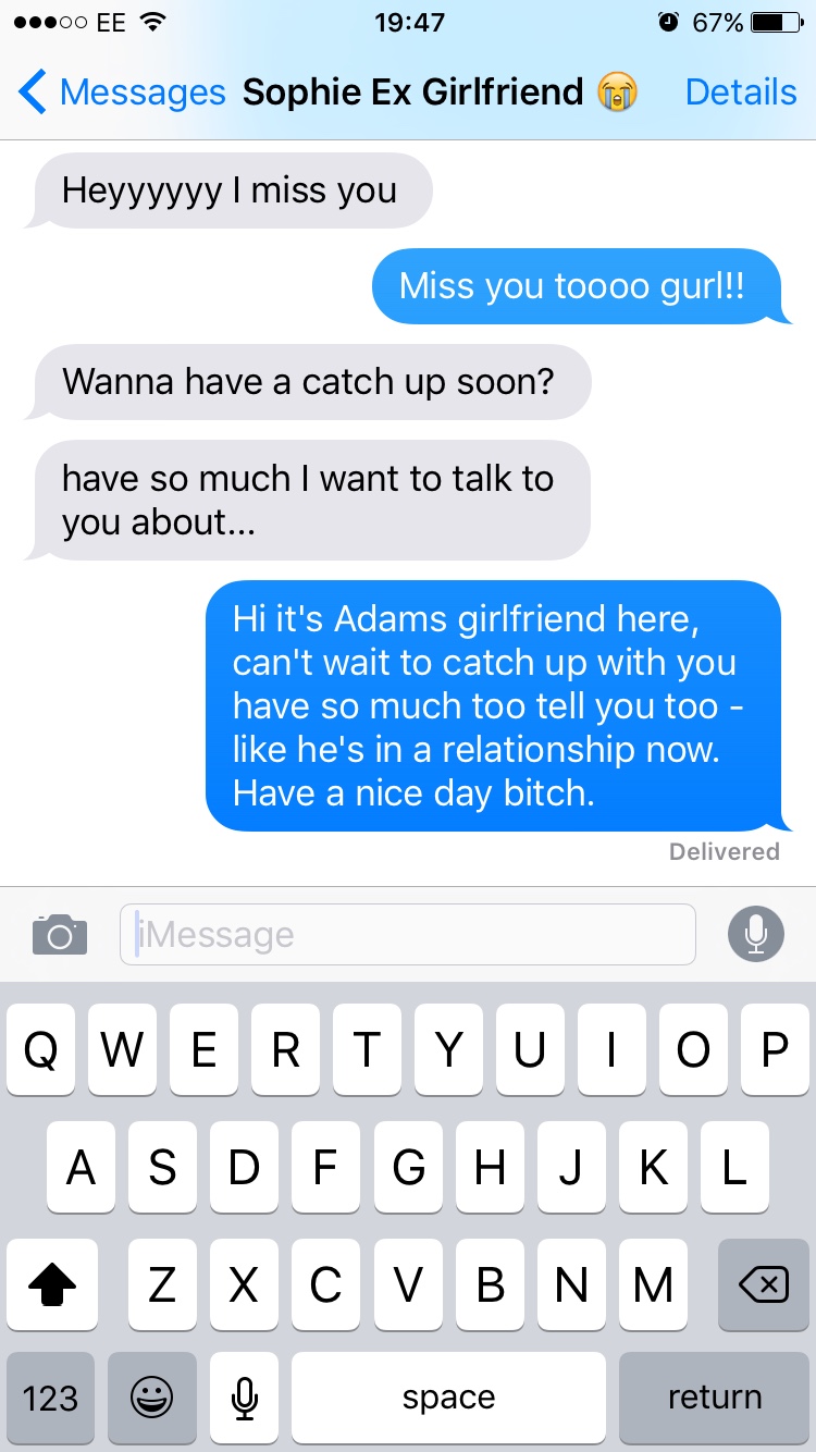 Exhibit A of fuckboy behaviour