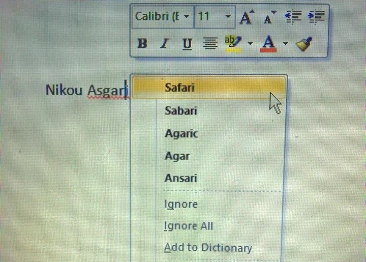 My name's different but it's not thaat different