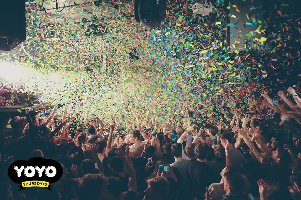 Image may contain: Music, Leisure Activities, Audience, Crowd, Person, People, Human, Paper, Confetti, Vase, Pottery, Potted Plant, Plant, Jar, Flora