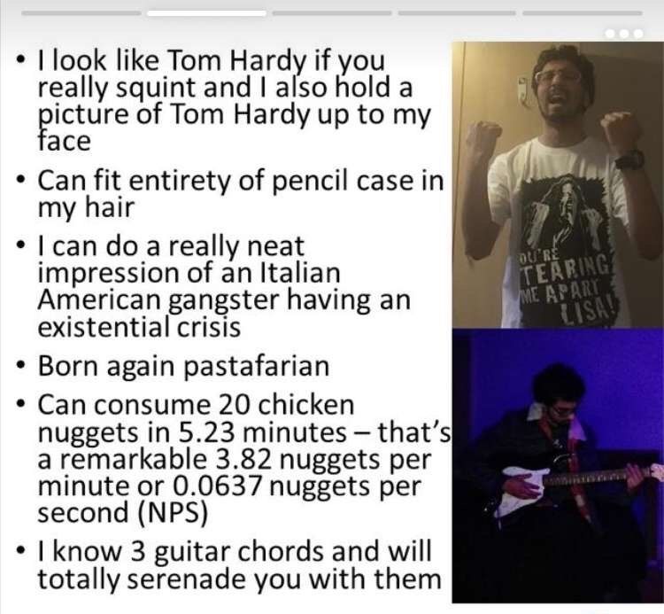 Image may contain: T-Shirt, Jersey, Shirt, Clothing, Performer, Musician, Musical Instrument, Music, Leisure Activities, Guitarist, Guitar, Poster, Paper, Flyer, Brochure, Person, People, Human