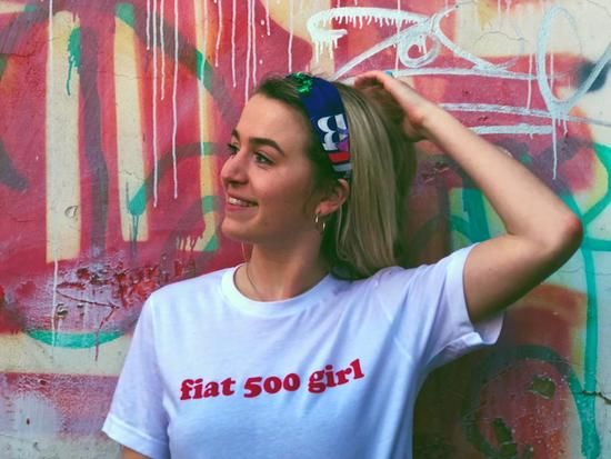 Image may contain: Girl, Photography, Portrait, Photo, T-Shirt, Smile, Female, Person, Face, Human, Apparel, Clothing