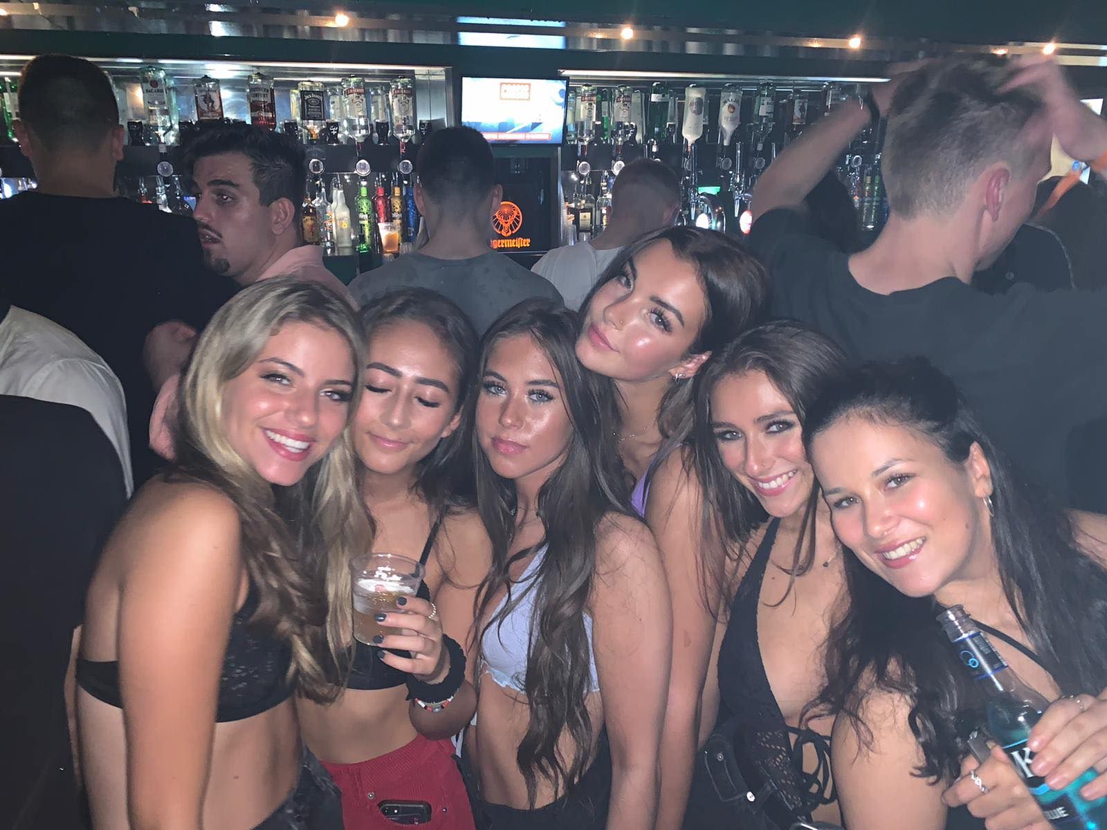 Image may contain: Bar Counter, Pub, Party, Night Life, Night Club, Club, Human, Person