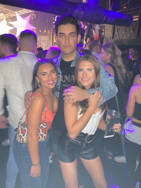 Image may contain: vibes, Disco, Clothing, Shoe, Footwear, Apparel, Night Life, Night Club, Party, Club, Human, Person