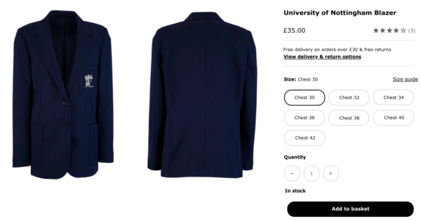 uniform notts