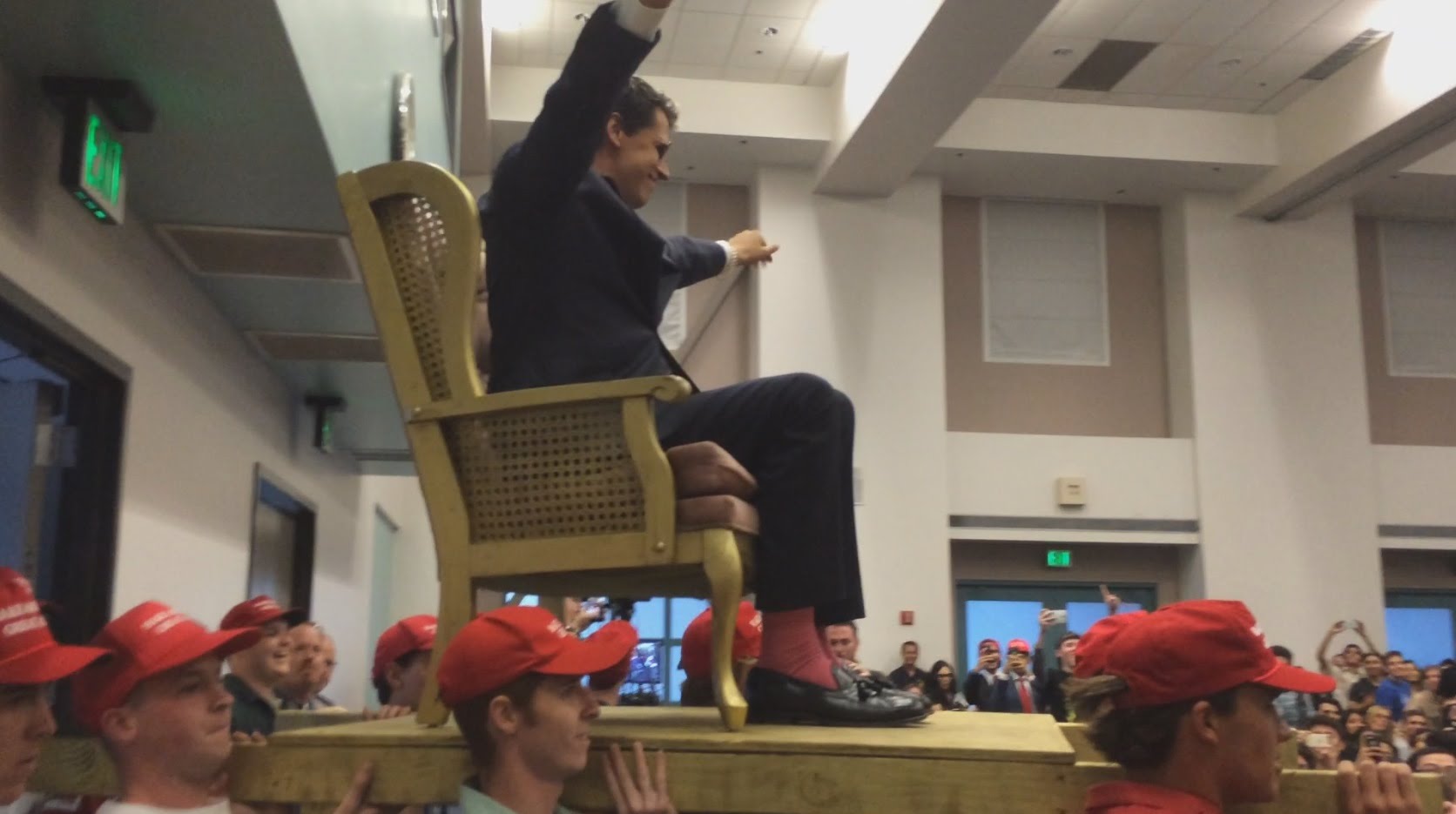 Milo Yiannopoulos has been targeted by several university's safe spaces policies