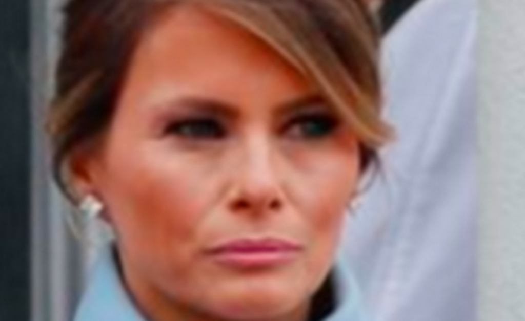 Photo of Melania Trump at the inauguration looking pissed af
