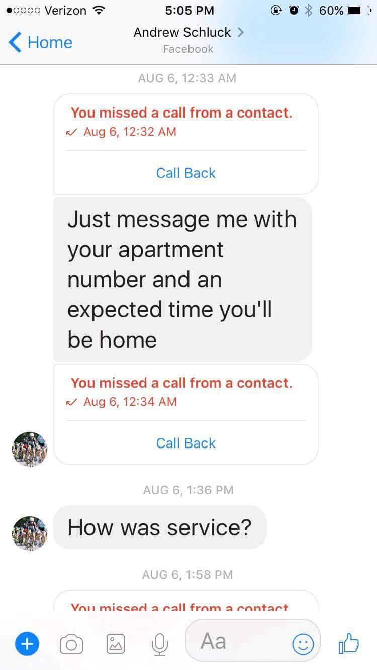 Messages Schluck sent Ackles