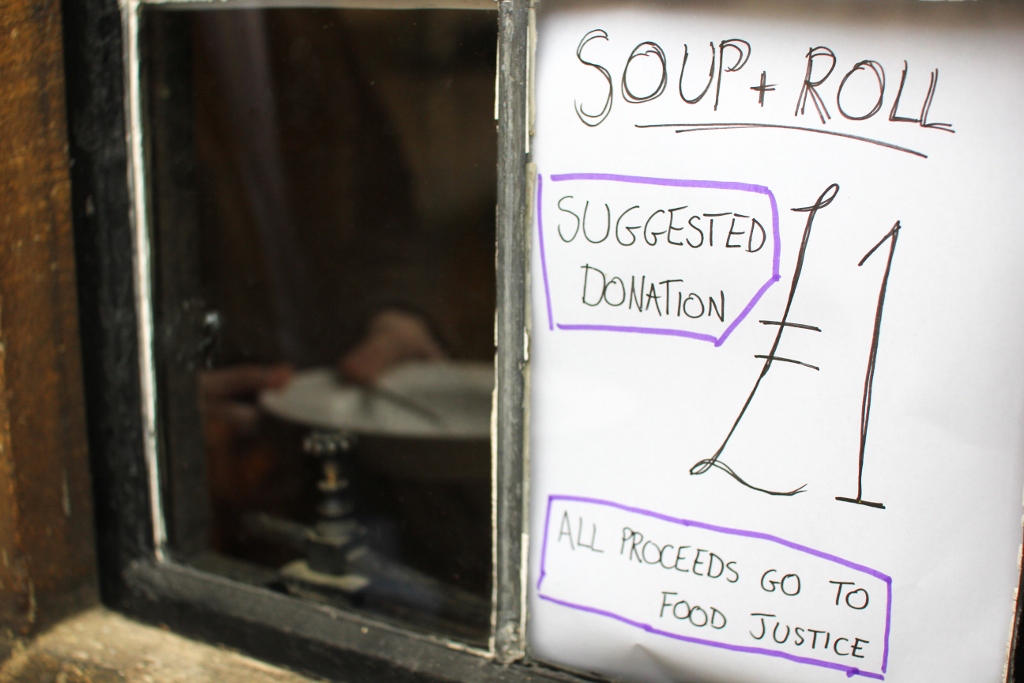 Soup kitchen offers