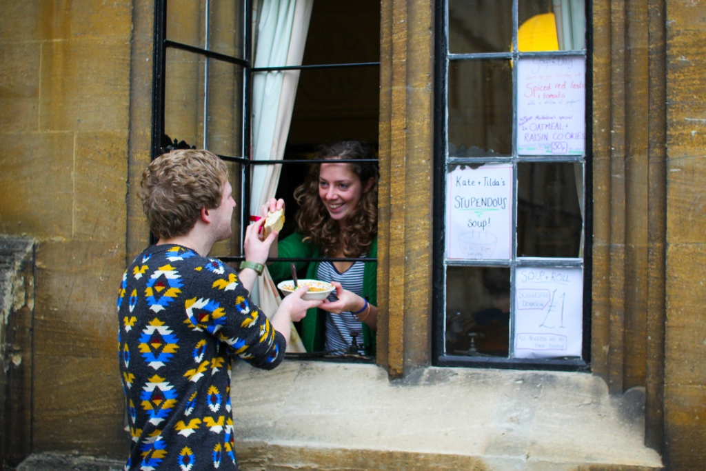 Magdalen's own soup kitchen