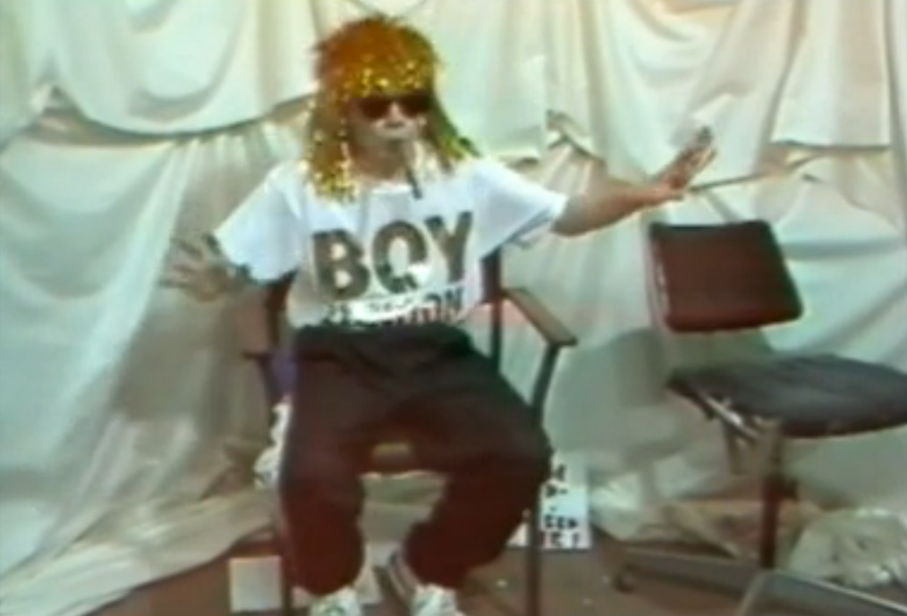 David Bartlett as his comedy alter-ego Jimmy Saville-Row