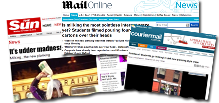 milking headlines