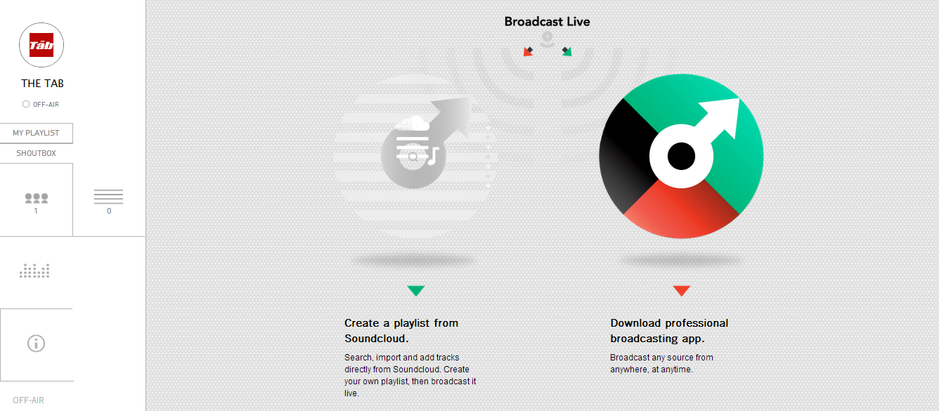 mixlr screenshot 3