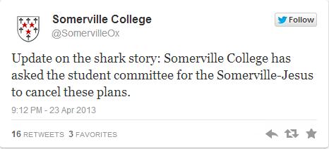 Somerville tweet