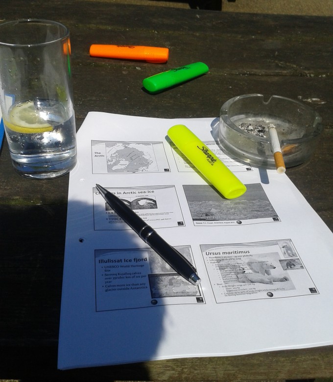 Better to have a bad day in the Sun than a good day in the library