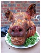 This hog got more  lettuce than I did.