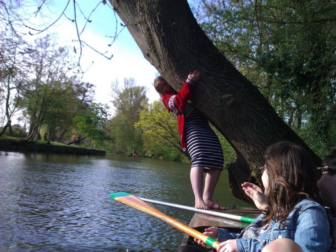 Punting doesn't always go to plan