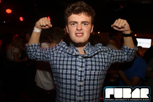 It takes a strong man to wear a shirt like that...