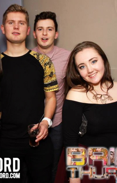 We love a good shoulder trend. This guy looks great in contrast sleeves, whilst his friend is looking gorgeous in an off-the-shoulder top