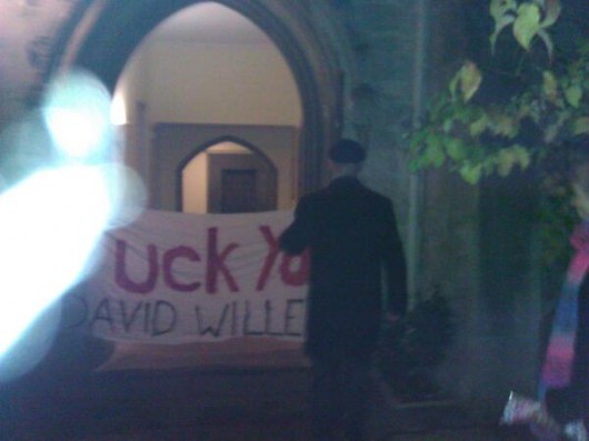 Witless Uni Minister David Willetts gets a warm reception at Balliol this week