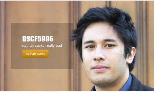 Thanks for letting us know, we suppose.