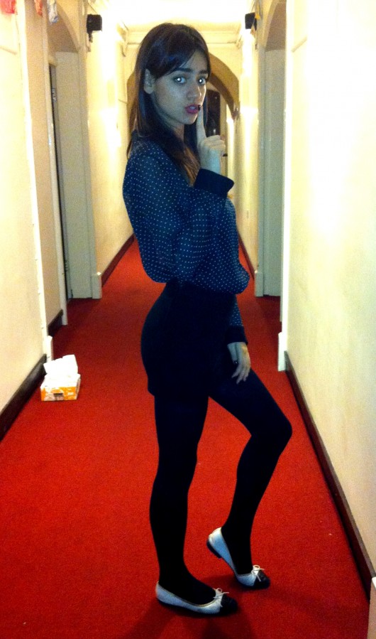 Top – Zara / Skirt – Zara / Shoes - Topshop