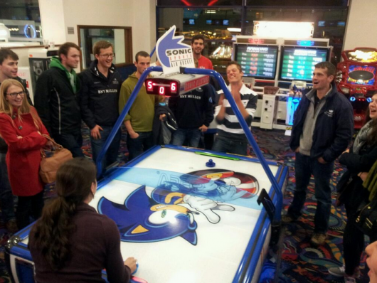 Early season air hockey seems to have taken its toll on Oxford.