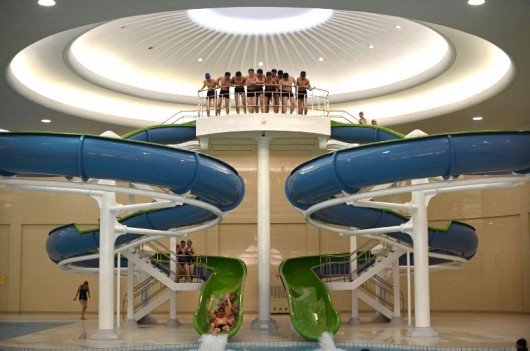 Freedom and democracy, or an university with water slides? Give me a minute...