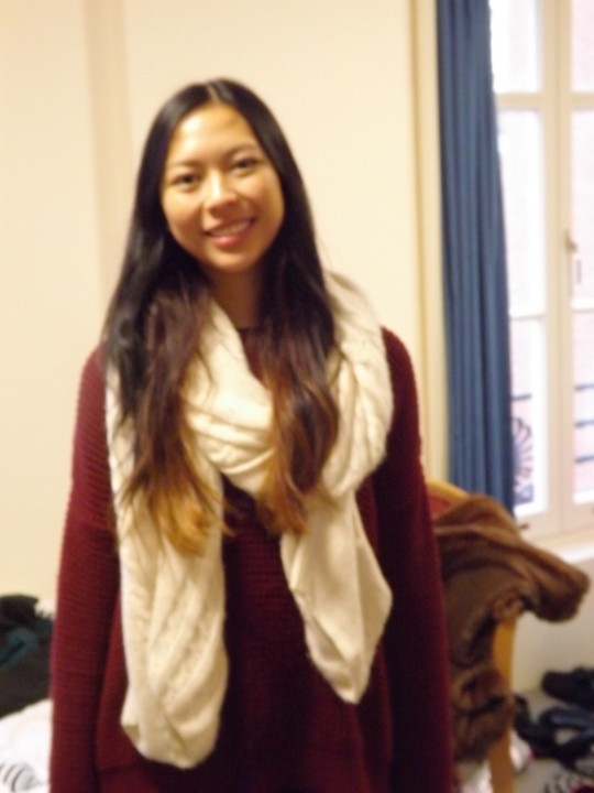 Jumper - Topshop, Scarf - From an Indian Market, Boots - Kurt Geiger