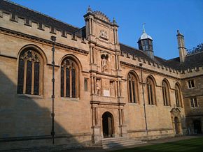 Wadham College Oxford- full of 'little shits'