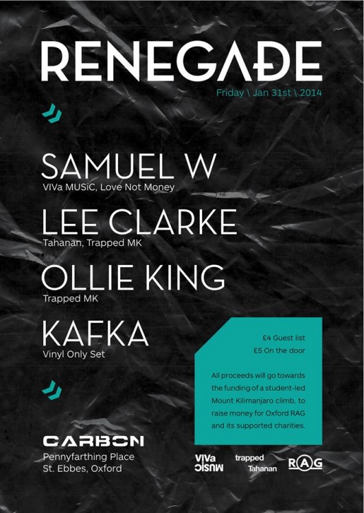 DJs AND charity, what more could you want