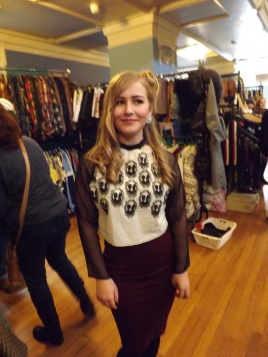 Sophie Ball – High-street meets the 1940s.