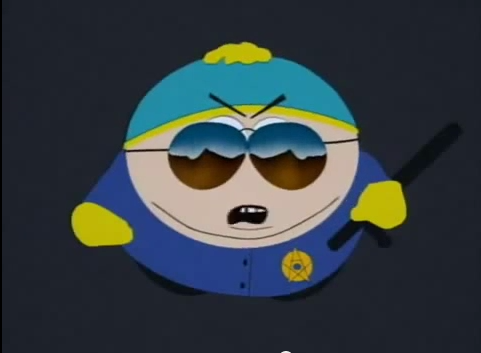Eric Cartman, much like Richard Black, just wants to have his authority respected.
