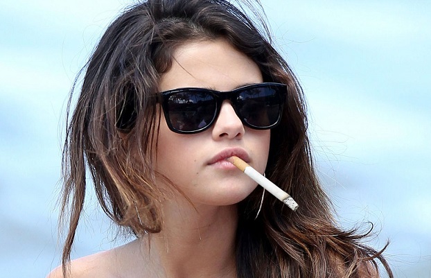 What you imagine you look like when smoking.
