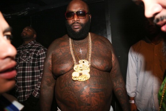 Rick Ross, a regular in Bridge smokers area