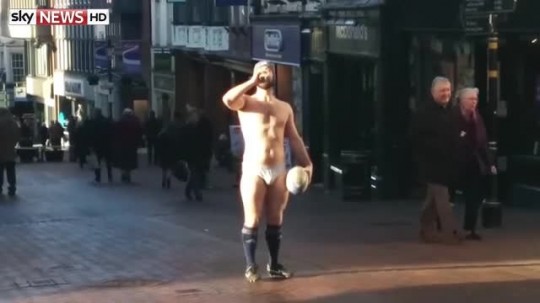 Drinking a beer in your underwear - when did this cease to be the pastime of alcoholics and start being the activity of lads