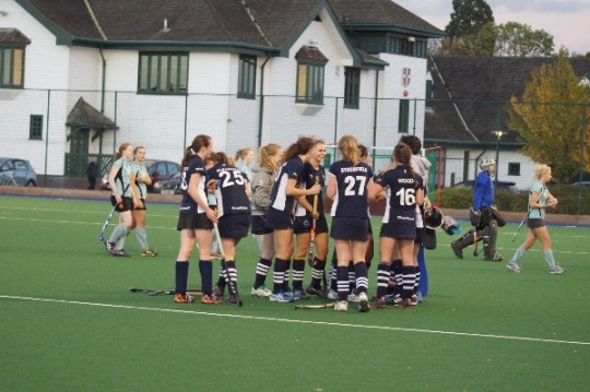 The Womens' Blues in happier times.