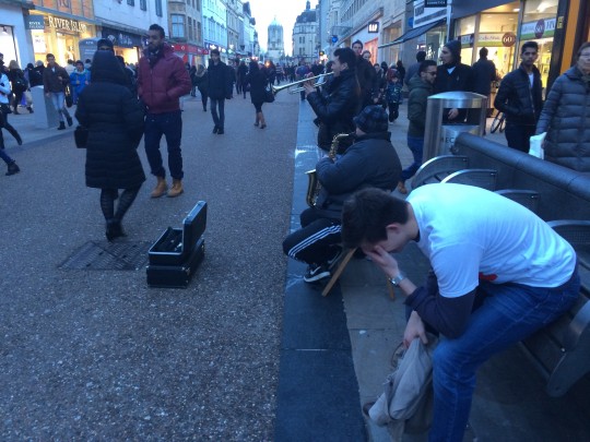 Cornmarket, a 24/7 haven for public misery. Particularly depressing on weekends.
