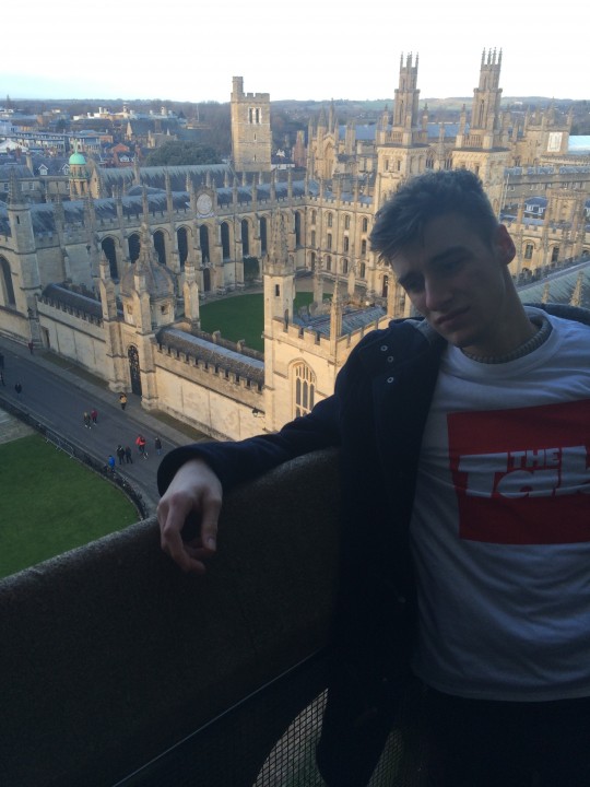 Matt got really really high in Oxford