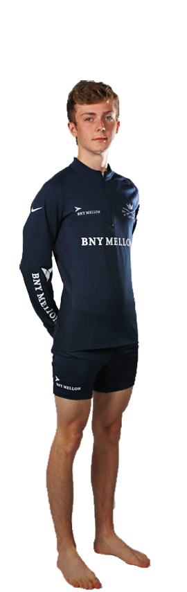 Oxford cox Laurence Havrey At 54.8kg almost half the weight of Malcolm Howard