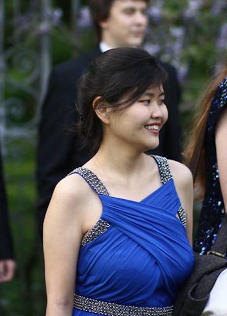 This stunning blue dress fits this lovely lady perfectly