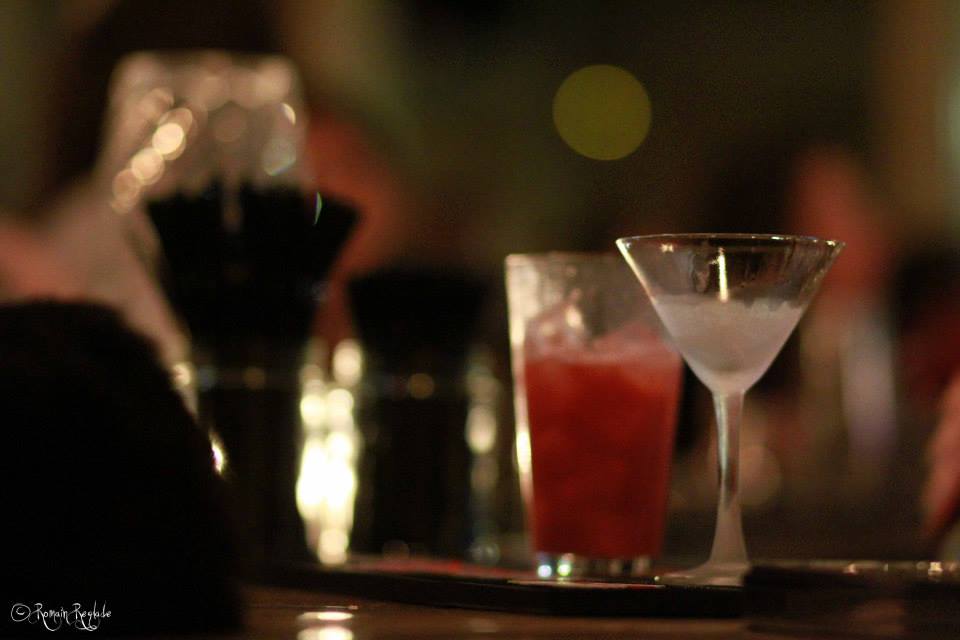 Cocktails at Freud's on the night of the Northern Lights Fashion Show in Michaelmas