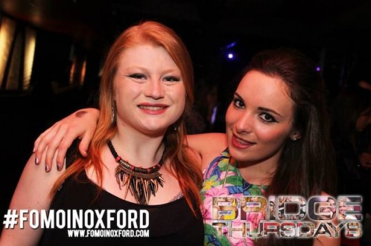 The necklace nicely compliments this girl's neckline