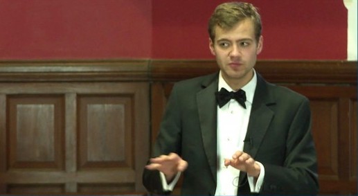 Ben Sullivan was elected President of the Oxford Union in Michaelmas 2013