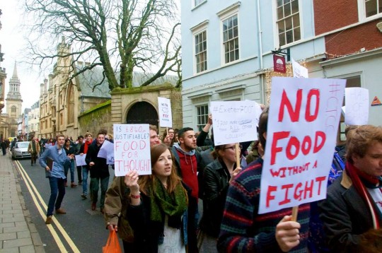 Striking students voiced a need for hall-ternatives back in Hilary