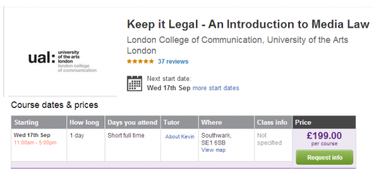 We should probably be grateful that they didn't go for the £450 one...