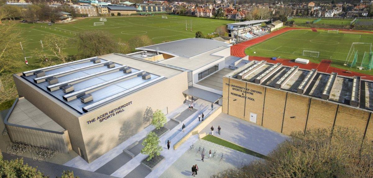 Artist's impression of the new £60 million sports centre via blink image