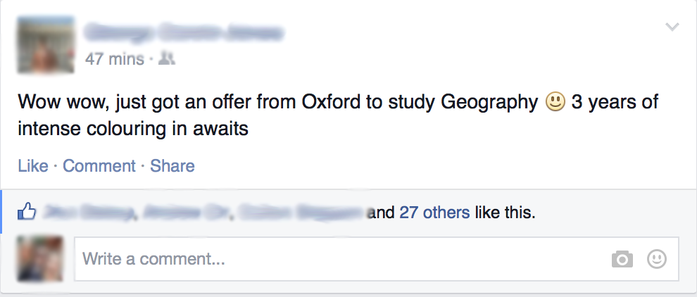 At least he's honest