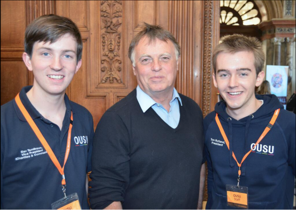 Oxford East MP Andrew Smith was at the event