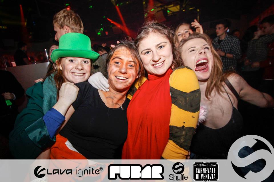 Left to Right: Leprechaun, Tiger, Bumblebee, umm...crazy cat lady on crack?